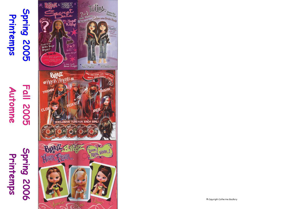 Bratz Catalogues